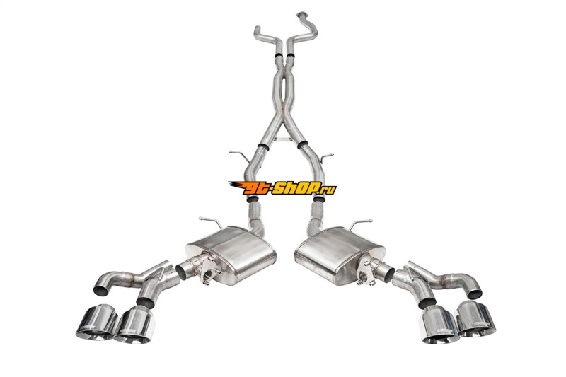 CORSA Performance 21320 COR Cat-Back + X-Pipe Sport