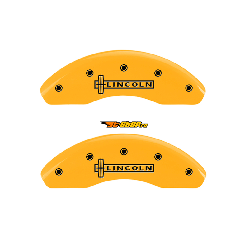 MGP 36008SLC1YL MGP Caliper Covers 4 Logo