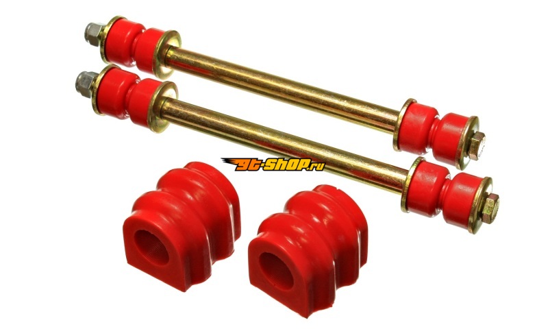 Energy Suspension 3.5223R ES Sway Bar Bushings - Red
