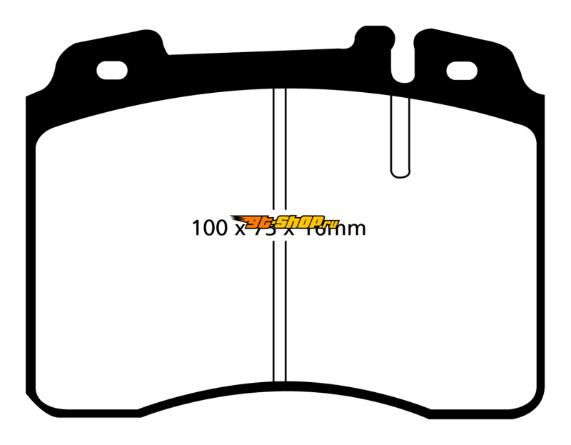 EBC Yellowstuff Brake Pad Sets EBC DP4927/2R