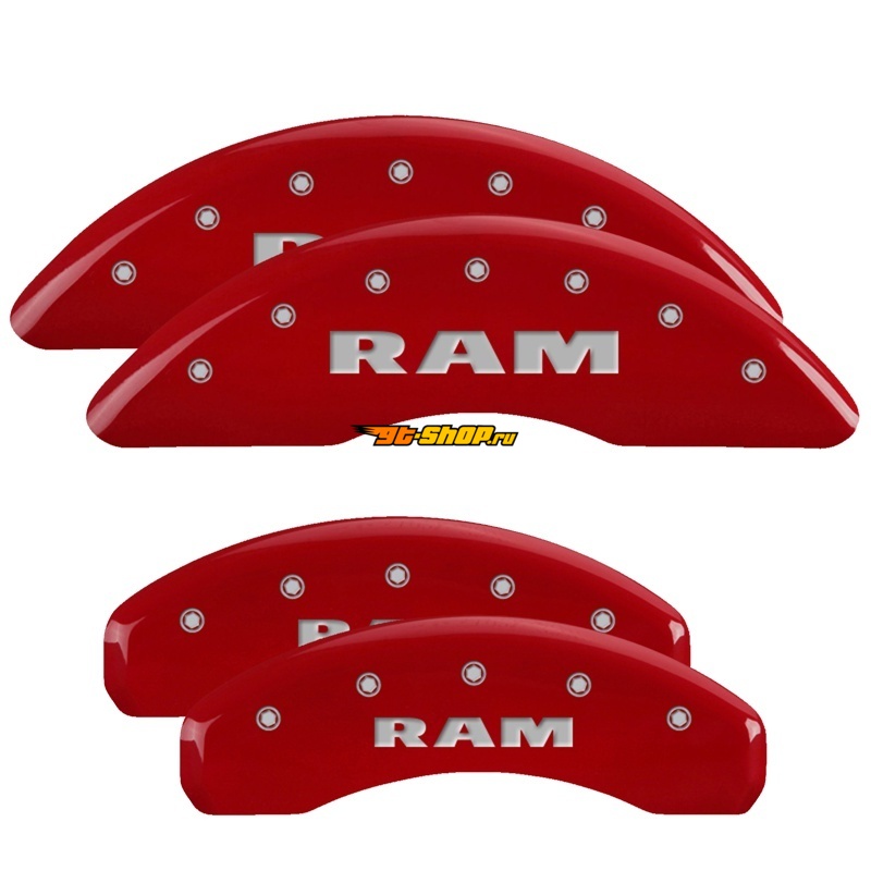 MGP 55006SRAMRD MGP Caliper Covers 4 Logo