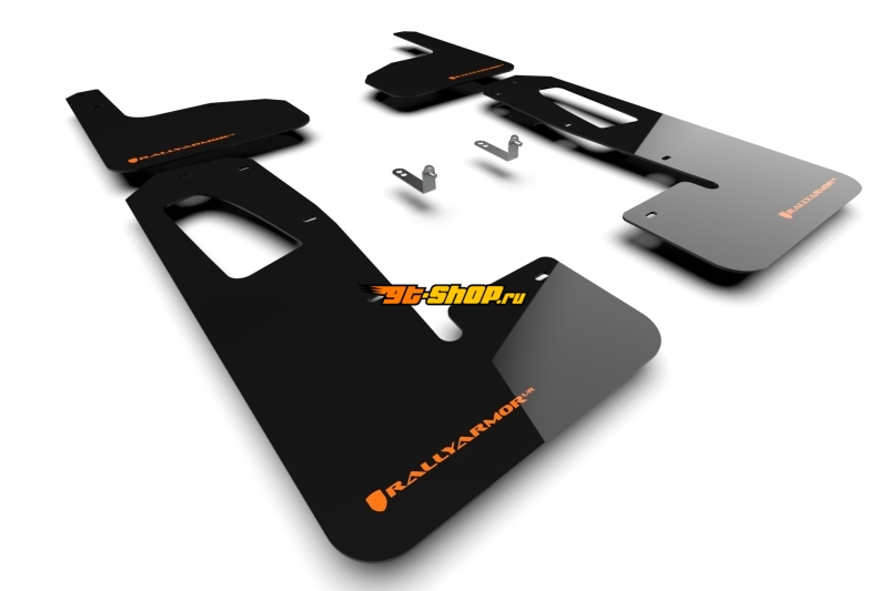 Rally Armor MF18-UR-BLK/TS RAL UR Black Flap/Tang Logo