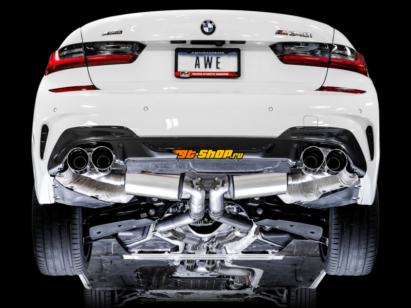 AWE Tuning 3015-43156 AWE Cat-Back Touring