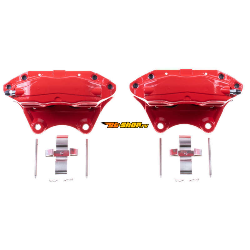 PowerStop S3858 PSB Red Calipers