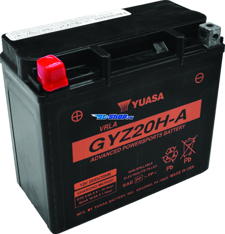 Yuasa Battery YUAM720GHA YSA Maintenance Free Battery