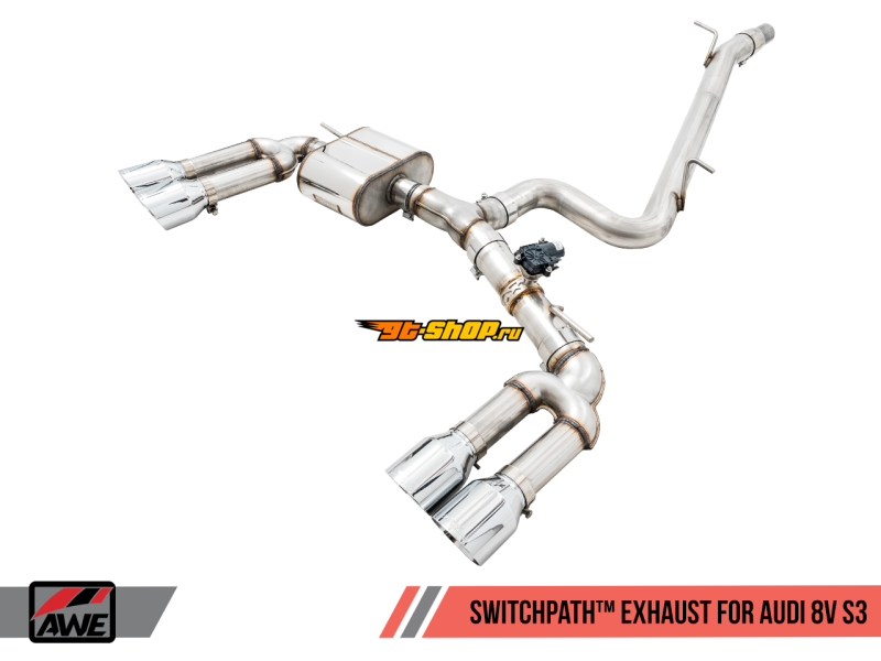AWE Tuning 3025-42068 AWE Cat-Back SwitchPath