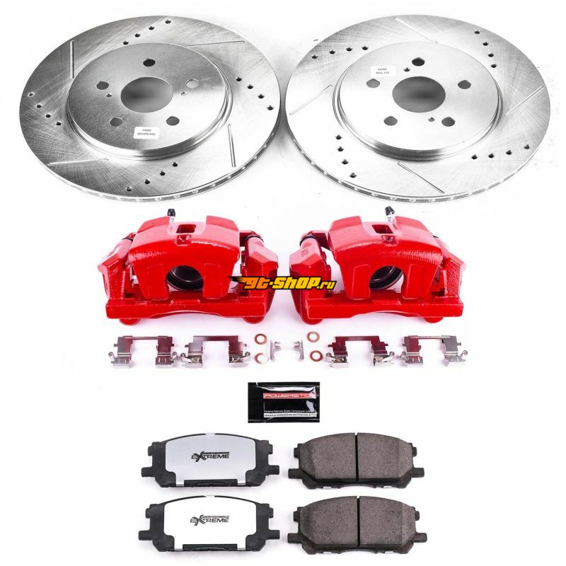 PowerStop KC196-36 PSB Z36 Truck & Tow Kit w/Cals