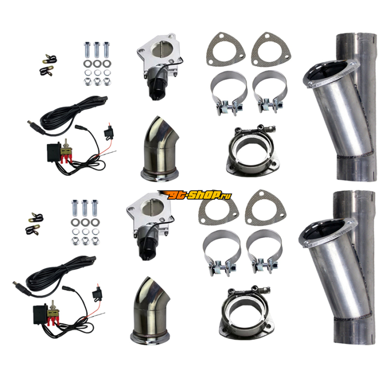 GMS Electronic Exhaust Cutouts Granatelli Motor Sports 303522D