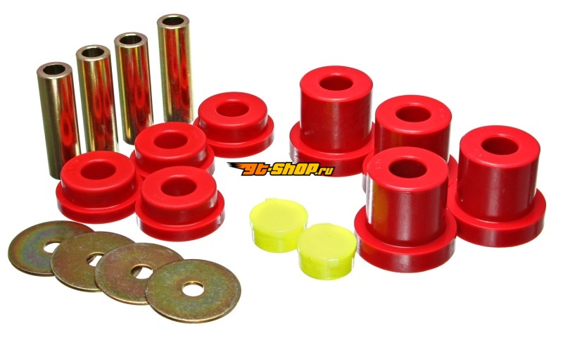 Energy Suspension 8.4108R ES Subframe Bushings - Red