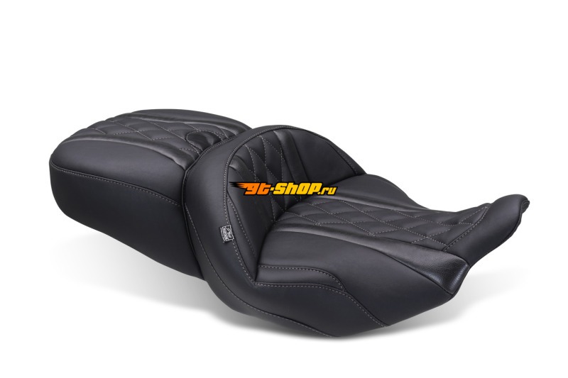 Mustang Motorcycle 89411GM MMP One-Piece 2 Up Seat
