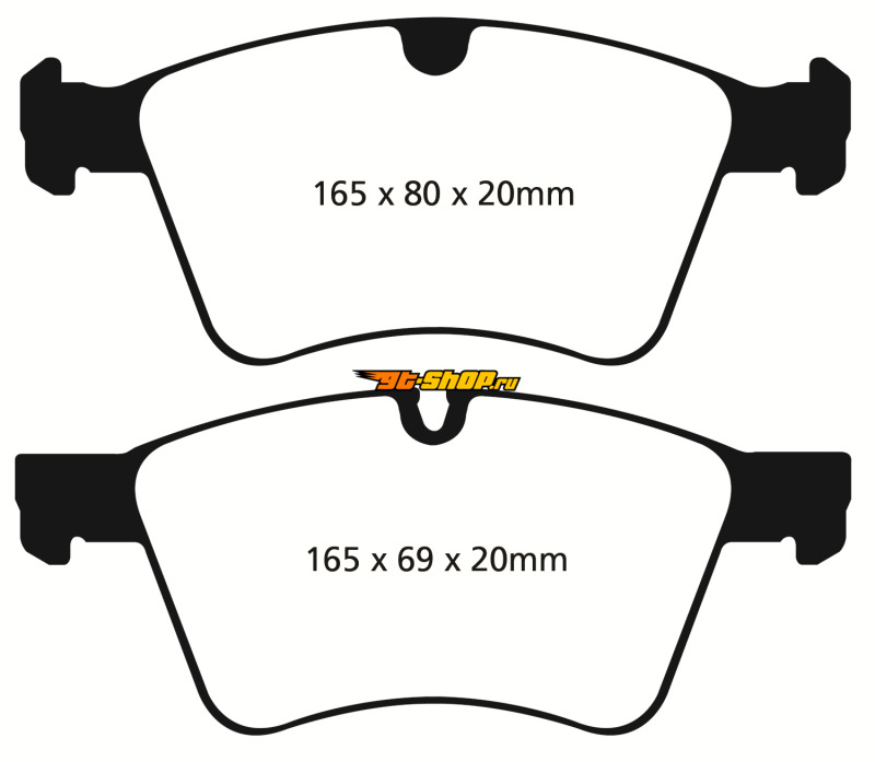 EBC Greenstuff Brake Pad Sets EBC DP61860