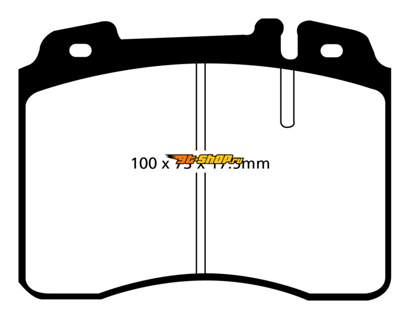 EBC Yellowstuff Brake Pad Sets EBC DP4927R