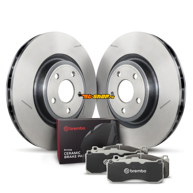 Brembo OE KT00666 BRE UV Coated OE Equiv Rotors