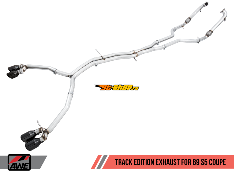 AWE Tuning 3010-43058 AWE Cat-Back Track