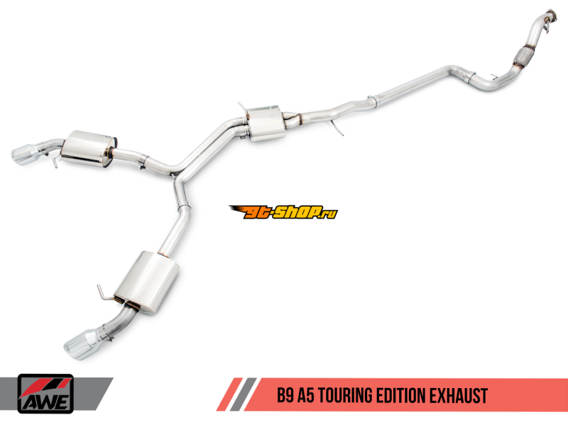 AWE Tuning 3015-33090 AWE Cat-Back Touring