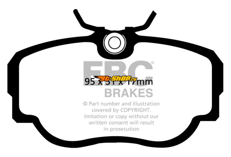 EBC Bluestuff Brake Pad Sets EBC DP5779NDX