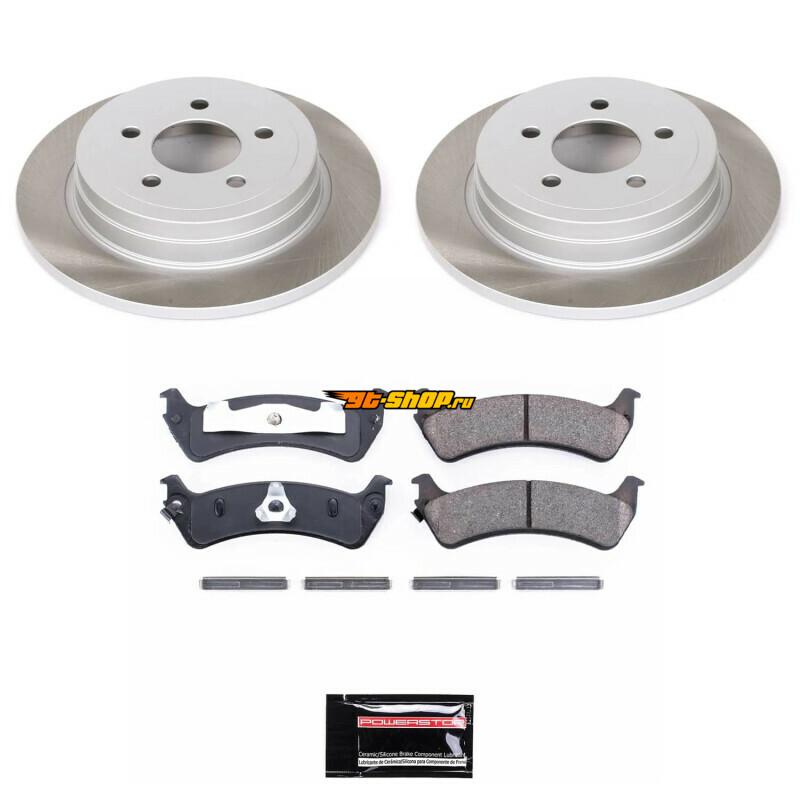 PSB Semi-Coated Rotor Kits PowerStop SC5570