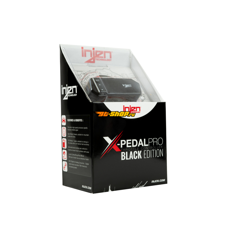 Injen PT0003B INJ Pedal Pro Controller Black Ed