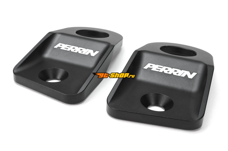 Perrin Performance PSP-ENG-523BK PA Radiator Bracket Set