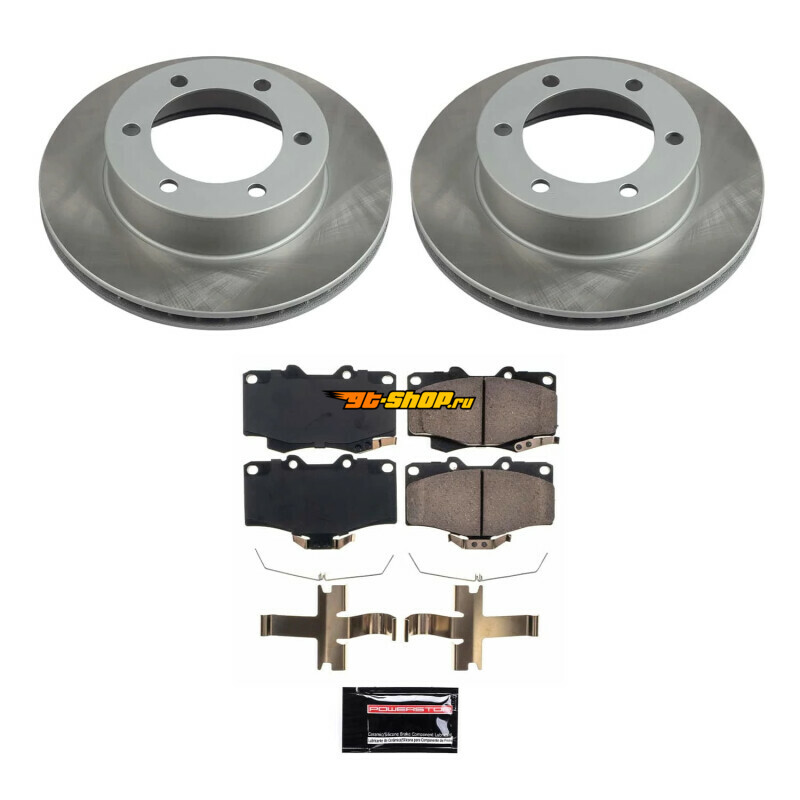 PSB Semi-Coated Rotor Kits PowerStop SC1233