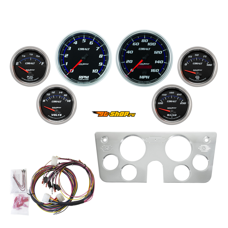 AutoMeter 7045-CB AM Car Billet Dash Panel/Adapt