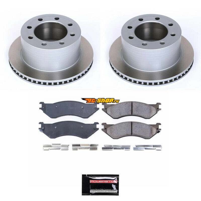 PSB Semi-Coated Rotor Kits PowerStop SC5489