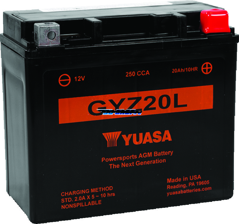 Yuasa Battery YUAM720GZ YSA Maintenance Free Battery