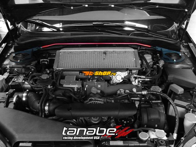 Tanabe TTB140F TAN Strut Tower Bars - Front