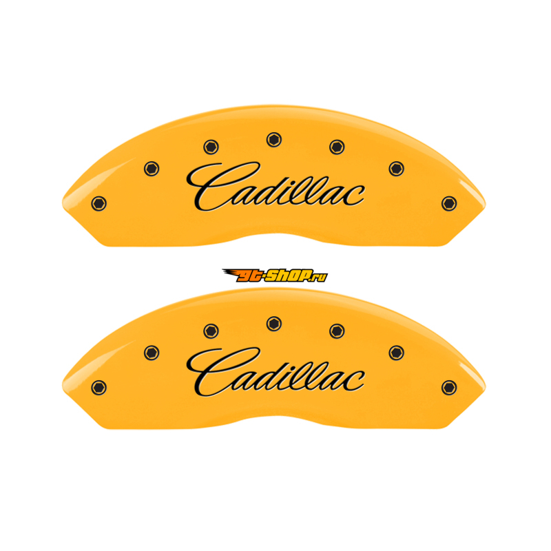 MGP 35010SCTSYL MGP Caliper Covers 4 Logo