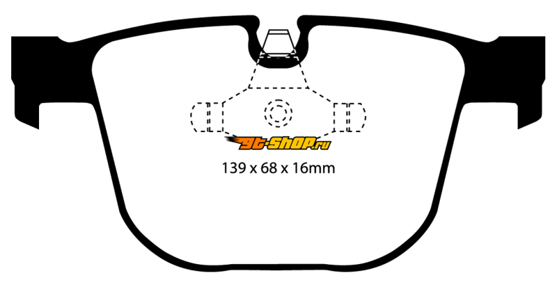 EBC Bluestuff Brake Pad Sets EBC DP51451NDX