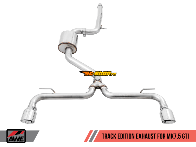 AWE Tuning 3020-32042 AWE Cat-Back Track