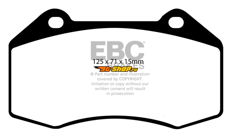 EBC Bluestuff Brake Pad Sets EBC DP51539NDX
