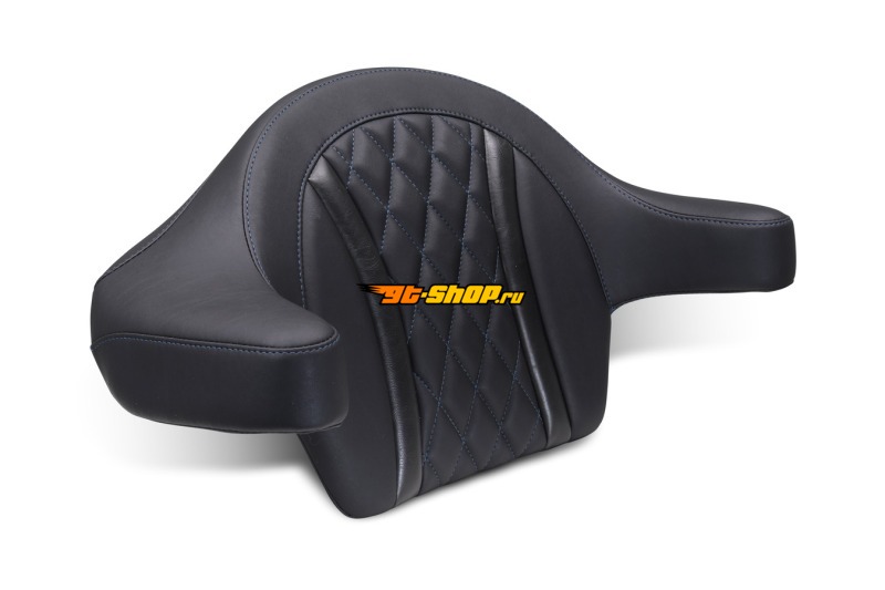 Mustang Motorcycle 88430SB MMP Extended Passenger Backrest