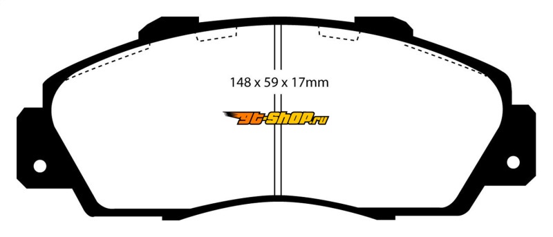 EBC Bluestuff Brake Pad Sets EBC DP5872NDX