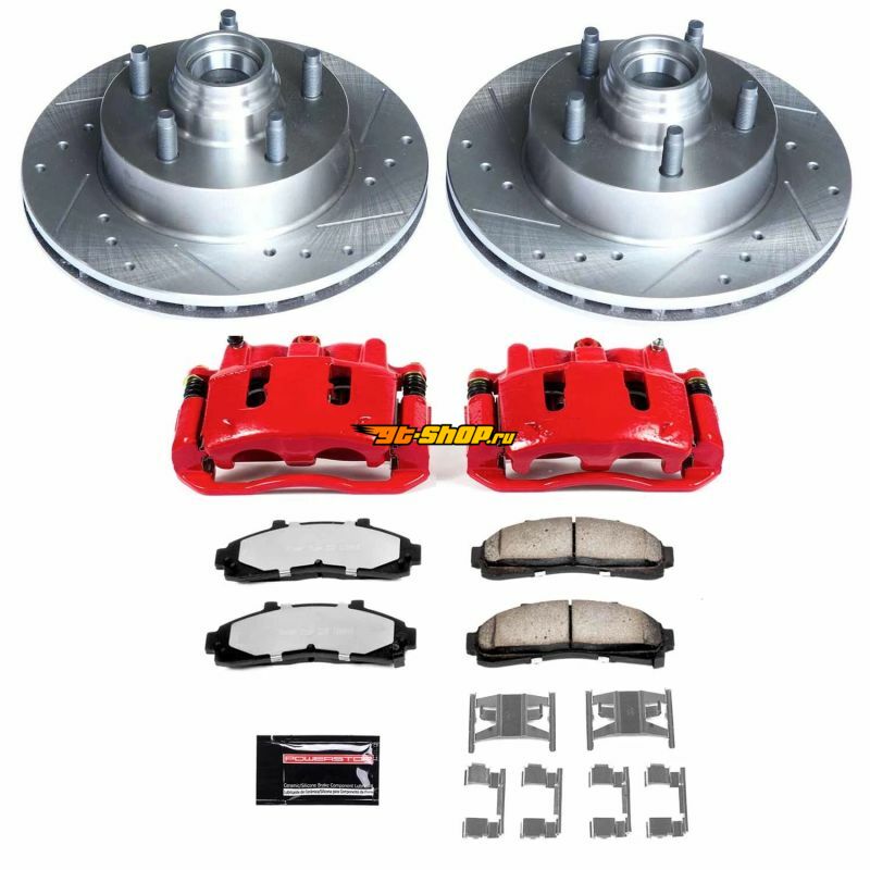 PowerStop KC5083-36 PSB Z36 Truck & Tow Kit w/Cals