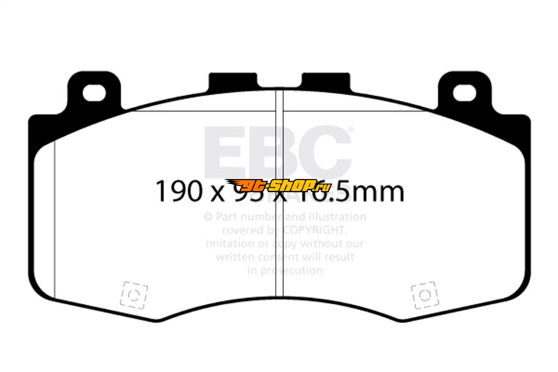 EBC Yellowstuff Brake Pad Sets EBC DP42400R