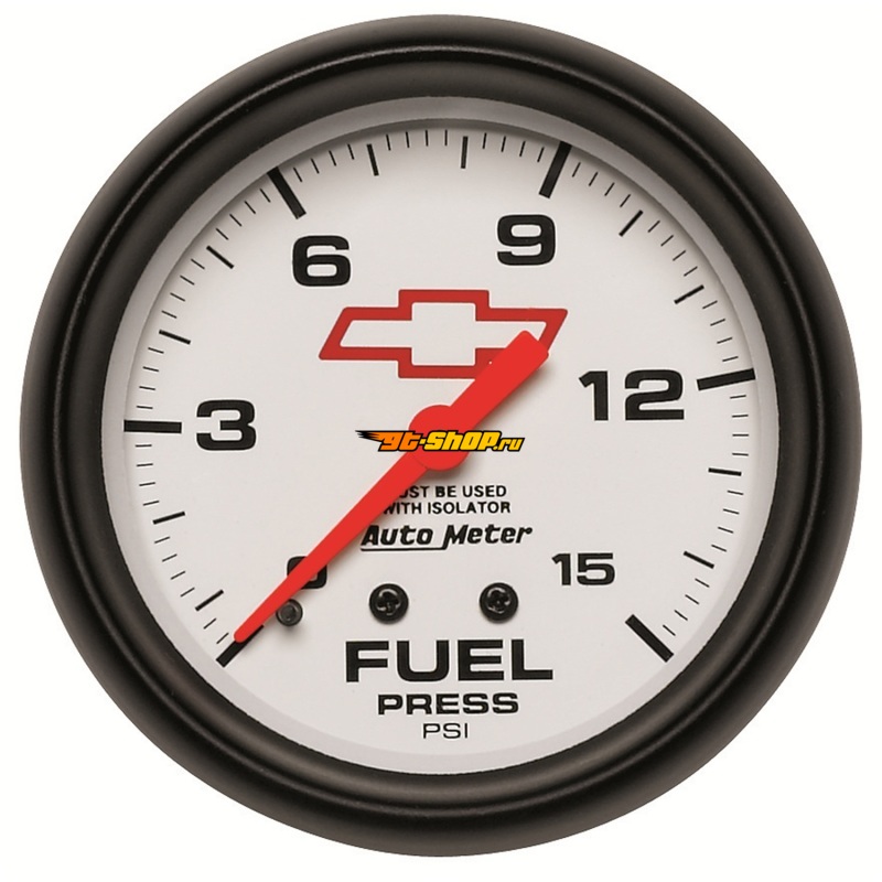 AutoMeter 5813-00406 AM Chevy White Gauges