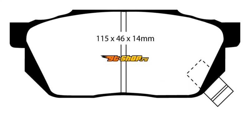 EBC Yellowstuff Brake Pad Sets EBC DP4570R