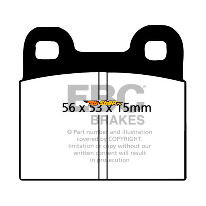 EBC Bluestuff Brake Pad Sets EBC DP5105NDX