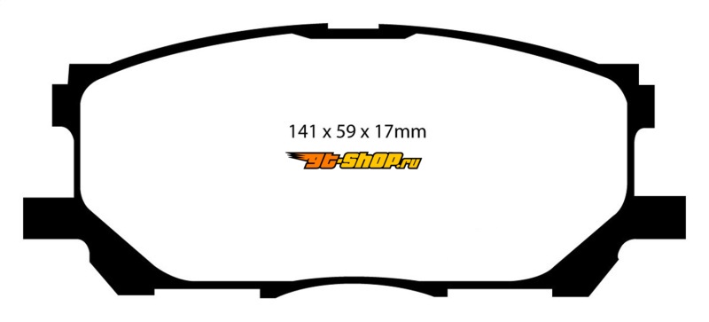 EBC Greenstuff Brake Pad Sets EBC DP61681