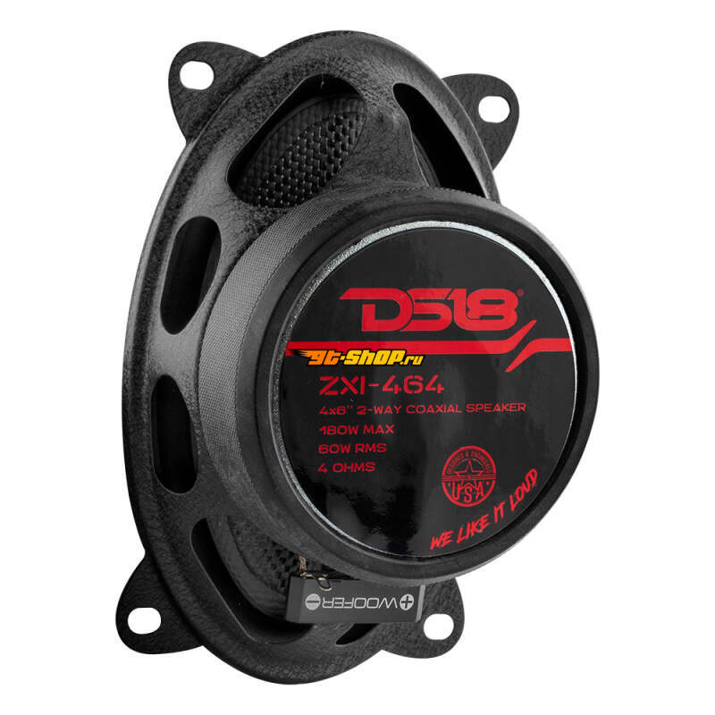 DS18 ZXI-464 DSE ZXI Coaxial Speakers w/ Kevlar Cones