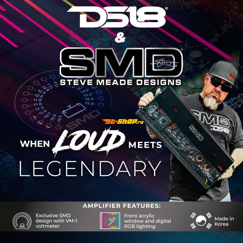 DS18 SMD-300.4AB DSE Steve Meade Collaboration Amplifiers