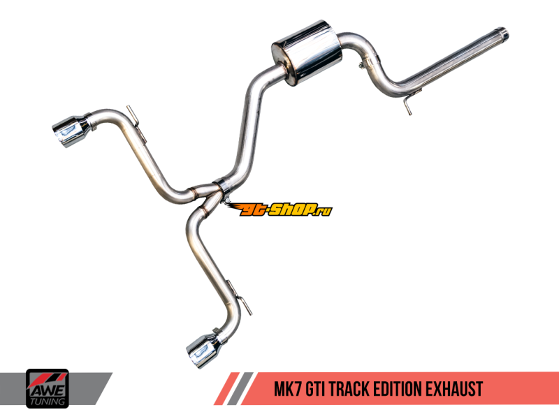 AWE Tuning 3020-33024 AWE Cat-Back Track