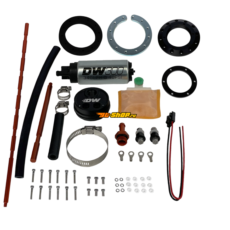 DeatschWerks 9-301-5006 DW DW300 Fuel Pumps w/Unv Kits