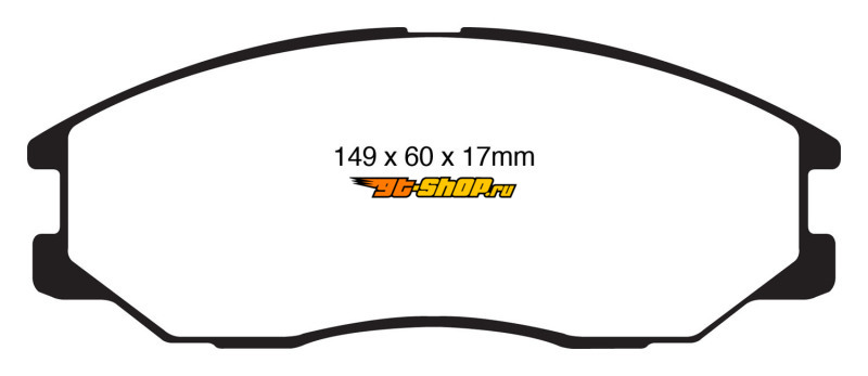EBC Greenstuff Brake Pad Sets EBC DP61558