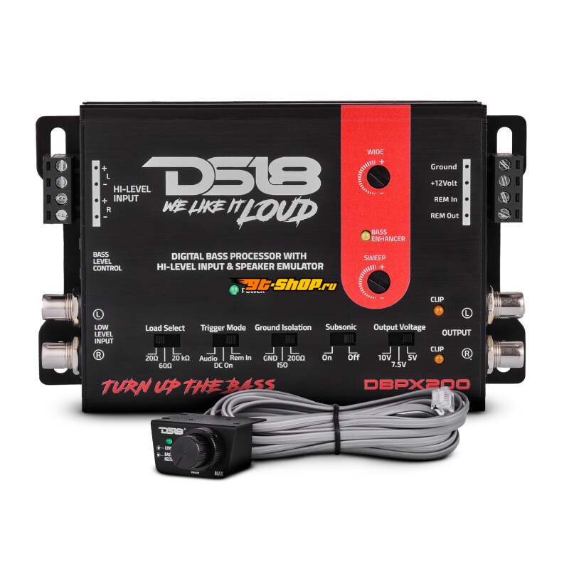 DS18 DBPX200 DSE Digital Bass Processors