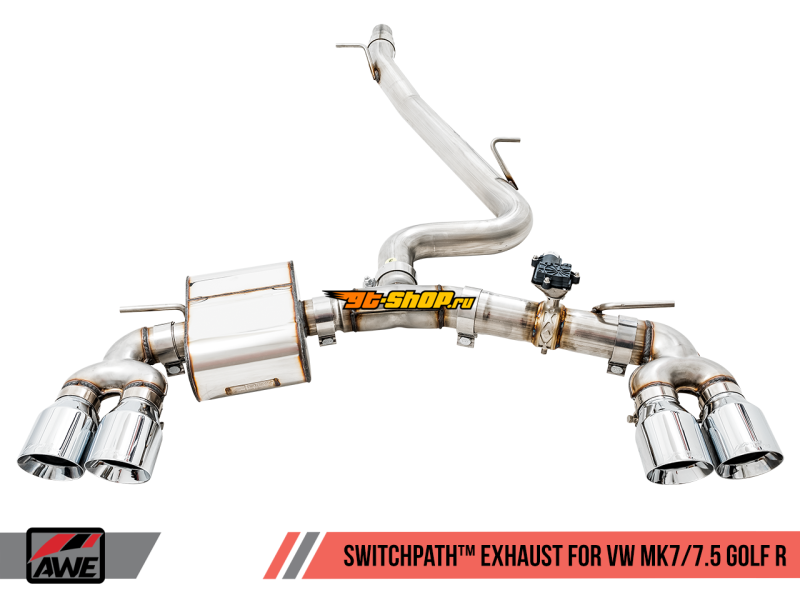 AWE Tuning 3025-42066 AWE Cat-Back SwitchPath