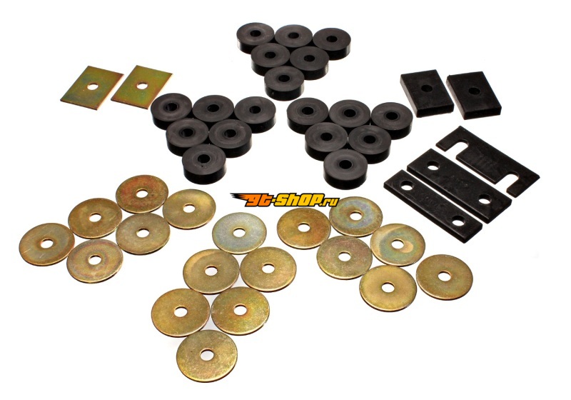 Energy Suspension 3.4119G ES Body Mounts - Black