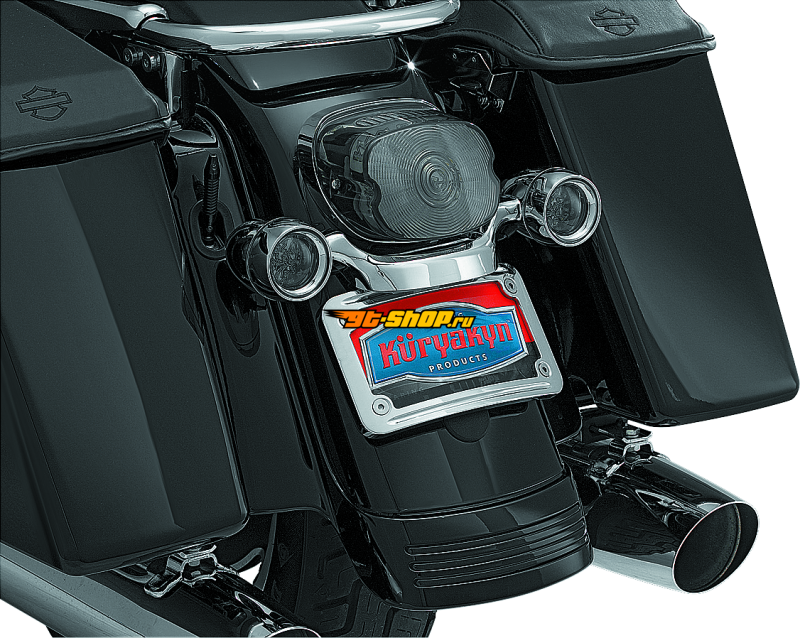 Kuryakyn 3163 KUR License Plate Mounts E