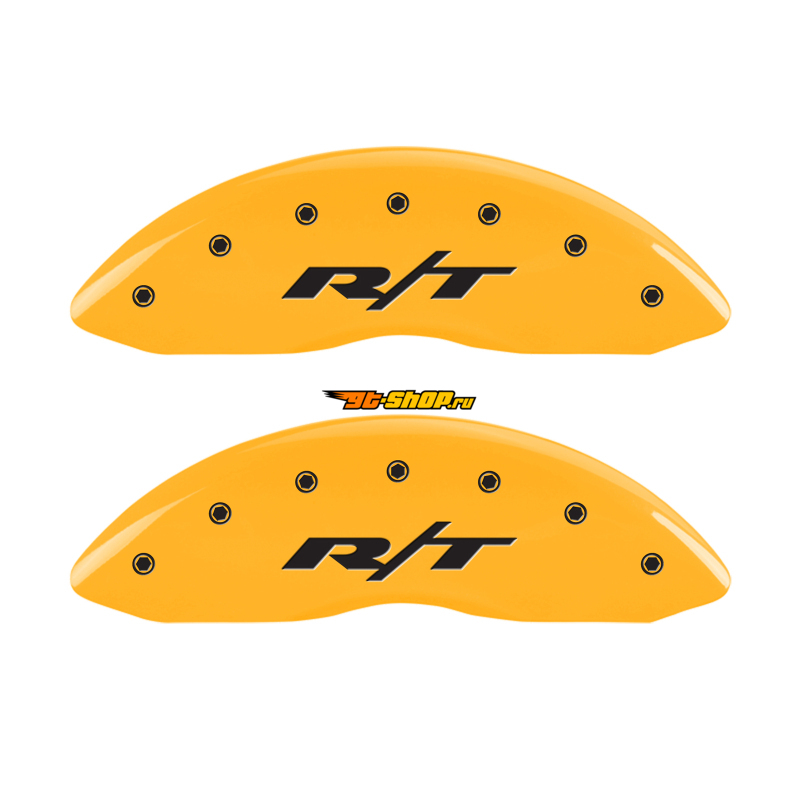 MGP 55001SRT1YL MGP Caliper Covers 4 Logo